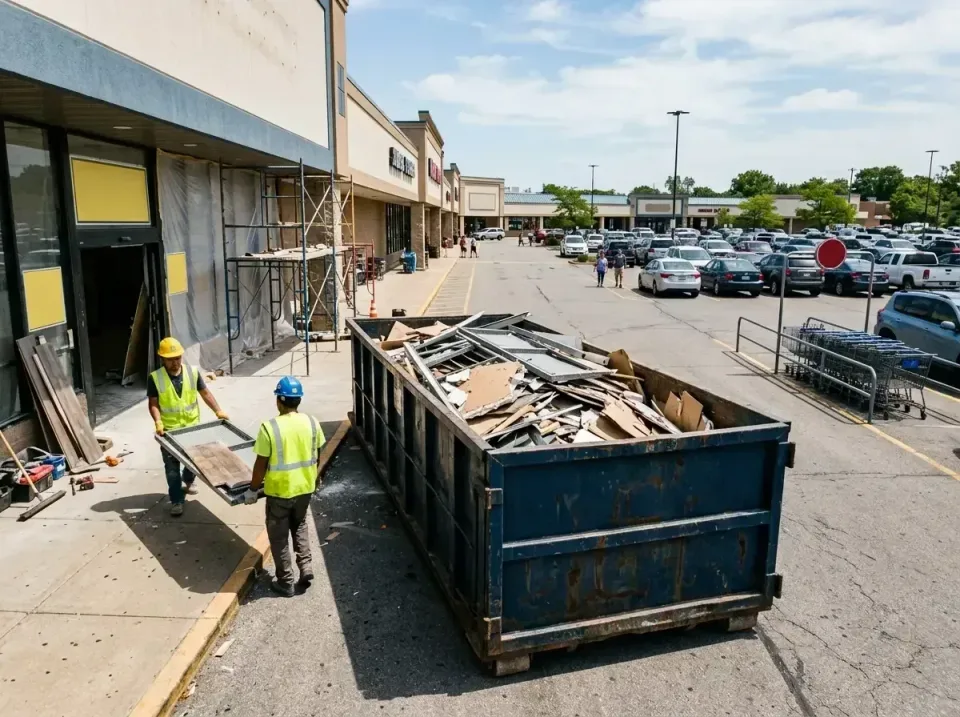 retail-store-renovation-debris-003 — frequently asked questions, Roll-off Dumpster Rentals in Green Oaks, IL